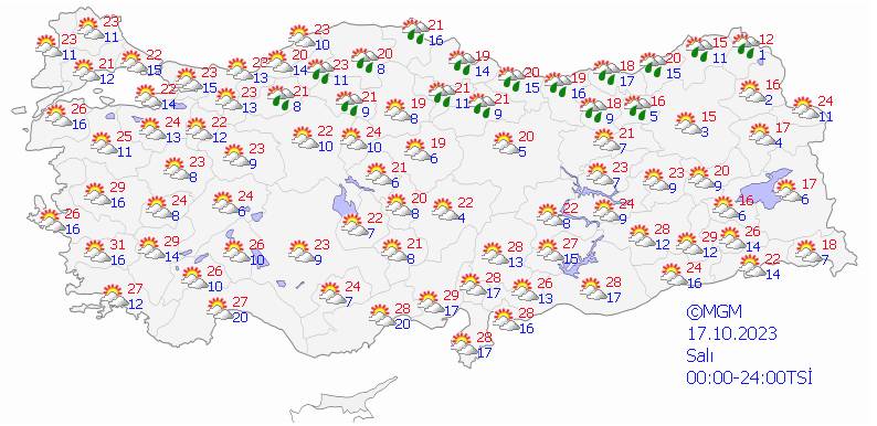 Sağanak yağış bu illeri vuracak. Meteoroloji saat vererek uyardı 16